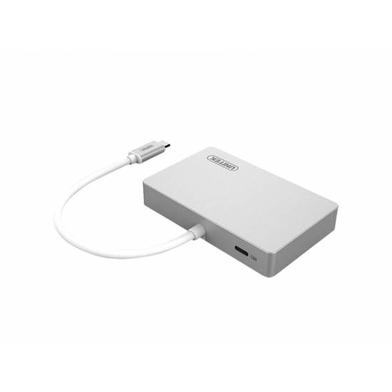 Hub USB-C -> USB 3.1 x3 plus PD 60W Unitek Y-3190