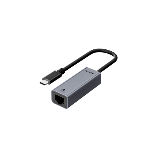 Karta sieciowa USB-C -> RJ45 1Gbps Unitek Y-3465GY01
