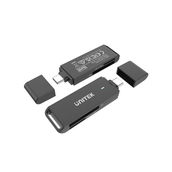 Czytnik kart SD/microSD USB-C 5Gbps Unitek Y-9328
