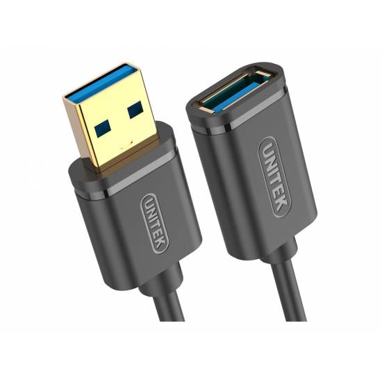 Kabel USB 3.1 AM-AF przedłużacz 3m Unitek Y-C4030GBK