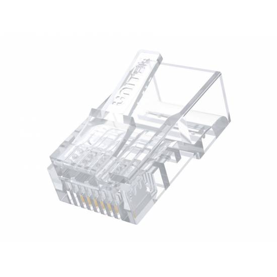 Wtyk modularny RJ45 8p8c kat.5e na drut 100szt Unitek Y-OT18TP