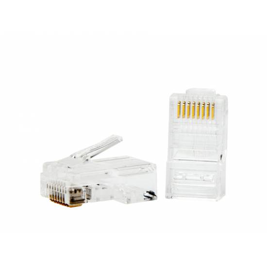 Wtyk modularny RJ45 8p8c kat.6 na drut 100szt Y-OT19TP