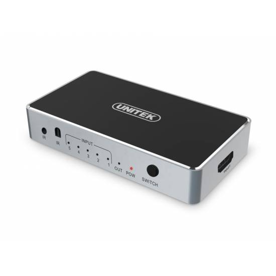 Przełącznik HDMI x5 Unitek V1110A
