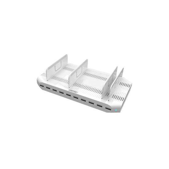 Stacja ładująca 10x USB 2.4A 96W Unitek Y-2172