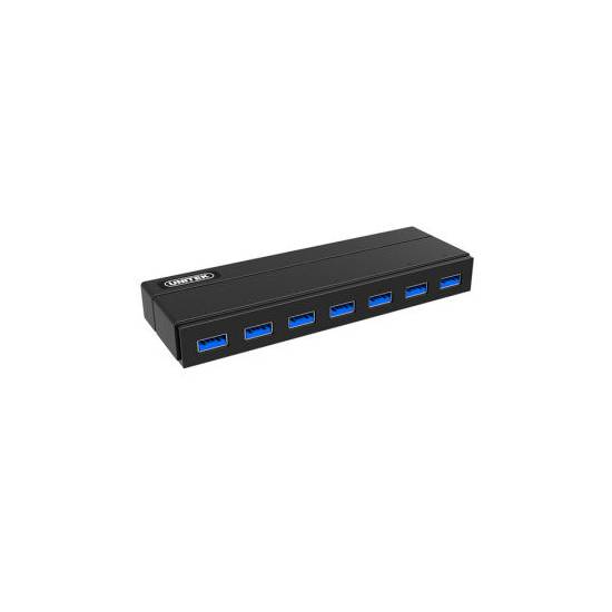 Hub USB3 x7 Unitek Y-3184 ładowanie BC 1.2