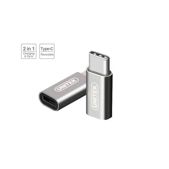 Adapter USB micro -> USB-C Unitek Y-A027AGY