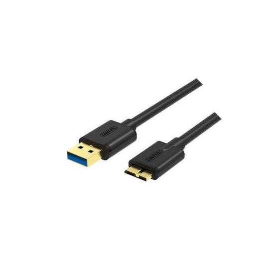 Kabel USB 3.0 A-B micro 1,0m Unitek Y-C461GBK czarny
