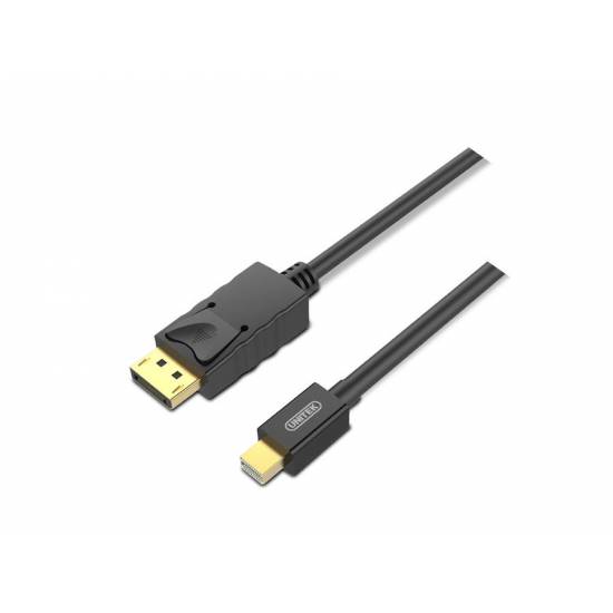 Kabel mini DisplayPort -> DisplayPort 2,0m Unitek Y-C611BK