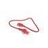 Kabel zasilania C14 - C15 0,6m AK5298 czerwony