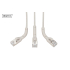 Patch cord F-FTP kat. 6A AWG 32/7 TPE-LSZH zginany 2,0m szary Digitus DK-1632-A-020B