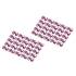 Klips do wtyku RJ45 100szt purpurowy Digitus A-CC-MG