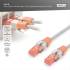 Klips do wtyku RJ45 100szt pomarańczowy Digitus A-CC-O