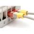 Klips do wtyku RJ45 100szt żółty Digitus A-CC-Y