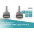 Kabel USB 2.0 C - USB C 1,8m Digitus AK-300138-018-S