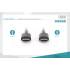 Kabel USB 2.0 C - USB C 1,8m Digitus AK-300138-018-S