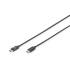 Kabel USB 2.0 C - USB C 1,8m Digitus AK-300138-018-S
