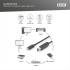 Kabel USB C - USB B 3.0 1,8m Digitus AK-300149-018-S