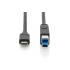 Kabel USB C - USB B 3.0 1,8m Digitus AK-300149-018-S