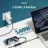 Kabel USB C 2w1 140W ładujacy 1,8m Digitus AK-300170-018-S