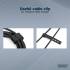 Kabel USB 2.0 USBA - USB-C 60W czarny 1,0m silikonowy Digitus AK-300340-010-S