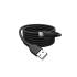 Kabel USB 2.0 USBA - USB-C 60W czarny 1,0m silikonowy Digitus AK-300340-010-S