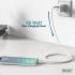 Kabel USB 2.0 USBA - USB-C 60W biały 2,0m silikonowy Digitus AK-300340-020-W