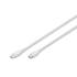 Kabel USB 2.0 USB-C - USB-C 60W biały 0,5m silikonowy Digitus AK-300341-005-W