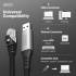 Adapter / karta sieciowa USB-A RJ45 1Gbps kabel 15m Digitus AK-300600-150-S