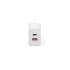 Ładowarka sieciowa zasilacz 20W 1x USB-C 1x USB-A biała Digitus DA-10300