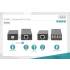Kabel USB 2.0 A-A przedłużacz UTP 50m + hub USB 2.0 4-portowy Digitus DA-70143