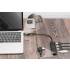 Hub USB 3.0 x4 adapter USB-C kabel 0,2m Digitus DA-70235