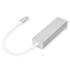 Hub USB-C -> USB 3.0 x3 RJ45 Gigabit Digitus DA-70255