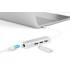 Hub USB-C -> USB 3.0 x3 RJ45 Gigabit Digitus DA-70255