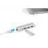 Hub USB-C -> USB 3.0 x3 RJ45 Gigabit Digitus DA-70255