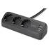Listwa zasilająca 3-gniazda 2x USB-A 12W 1x USB-C 30W 1,5m Digitus DA-70625 czarna