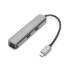 Hub USB-C -> USB 3.0 x3 HDMI 4K RJ45 Digitus DA-70892