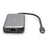 Stacja dokująca USBC 7-portów HDMI 4K RJ45 USB 3.2 x2 USBC PD 100W czytnik kart Digitus DA-70914