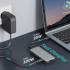 Stacja dokująca USBC 8-portów HDMI 4K x2 RJ45 USB 3.2 x2 USBC PD 100W czytnik kart Digitus DA-70915