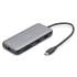 Stacja dokująca USBC 8-portów HDMI 4K x2 RJ45 USB 3.2 x2 USBC PD 100W czytnik kart Digitus DA-70915