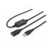 Kabel USB 2.0 A-A przedłużacz 10m aktywny Digitus DA-73100-1