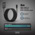 Kabel USB 3.2 USB-C -> USB-A 5G przedłużacz 5m aktywny Digitus DA-73110