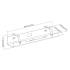 Organizator kabli mocowany pod blatem Digitus DA-90450