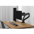 Ramię do monitora LCD ze sprężyną mechaniczną 2x 45