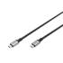 Kabel USB C 4.0 PowerDelivery 240W 40Gbps 1,0m Digitus DB-300443-010-S