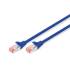 Patch cord S-FTP kat. 6 1,0m niebieski Digitus DK-1644-010/B