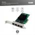 Karta PCI Express sieciowa 1Gbps 4-portowa Intel I350 Digitus DN-10114