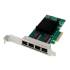 Karta PCI Express sieciowa 1Gbps 4-portowa Intel I350 Digitus DN-10114