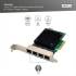 Karta PCI Express sieciowa 2.5Gbps 4-portowa Digitus DN-10136