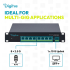 Switch Digitus DN-80122 x 8 10/100/1000/2500Mbps 1x SFP+ 10G do szafy 10''