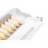 Patch panel 10'' 8x RJ45 kat.6 ekranowany Digitus DN-91608S-G szary
